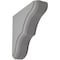 Ekena Millwork 1 3/4"W x 5 1/2"D x 5 1/2"H Stratford Wood Vintage Decor Bracket, Pebble Grey BKTWD02X06X06STPG - alternate 1